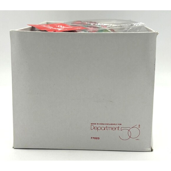 NWT Department 56‎ Mercury Glass Snowman Stocking 8" Ornament Hand Painted Large - Picture 5 of 11